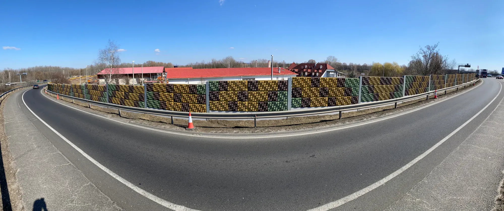 M0 autóút 73 csp lehajtóág – XTR Akusztik-F Prizma pixel, helyszíni fotó 1