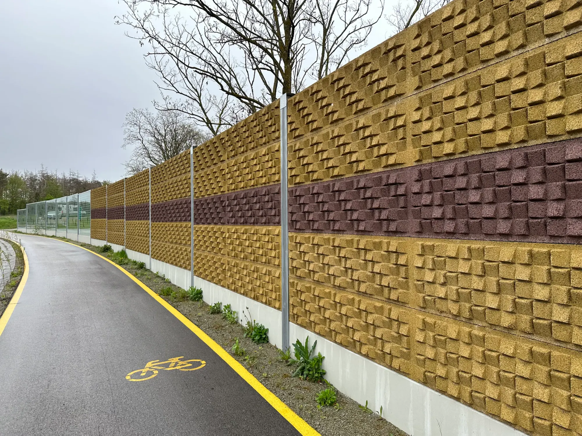 M85 autóút IV. szakasz – XTR Akusztik-F Prizma, MDS üveg, helyszíni fotó 1