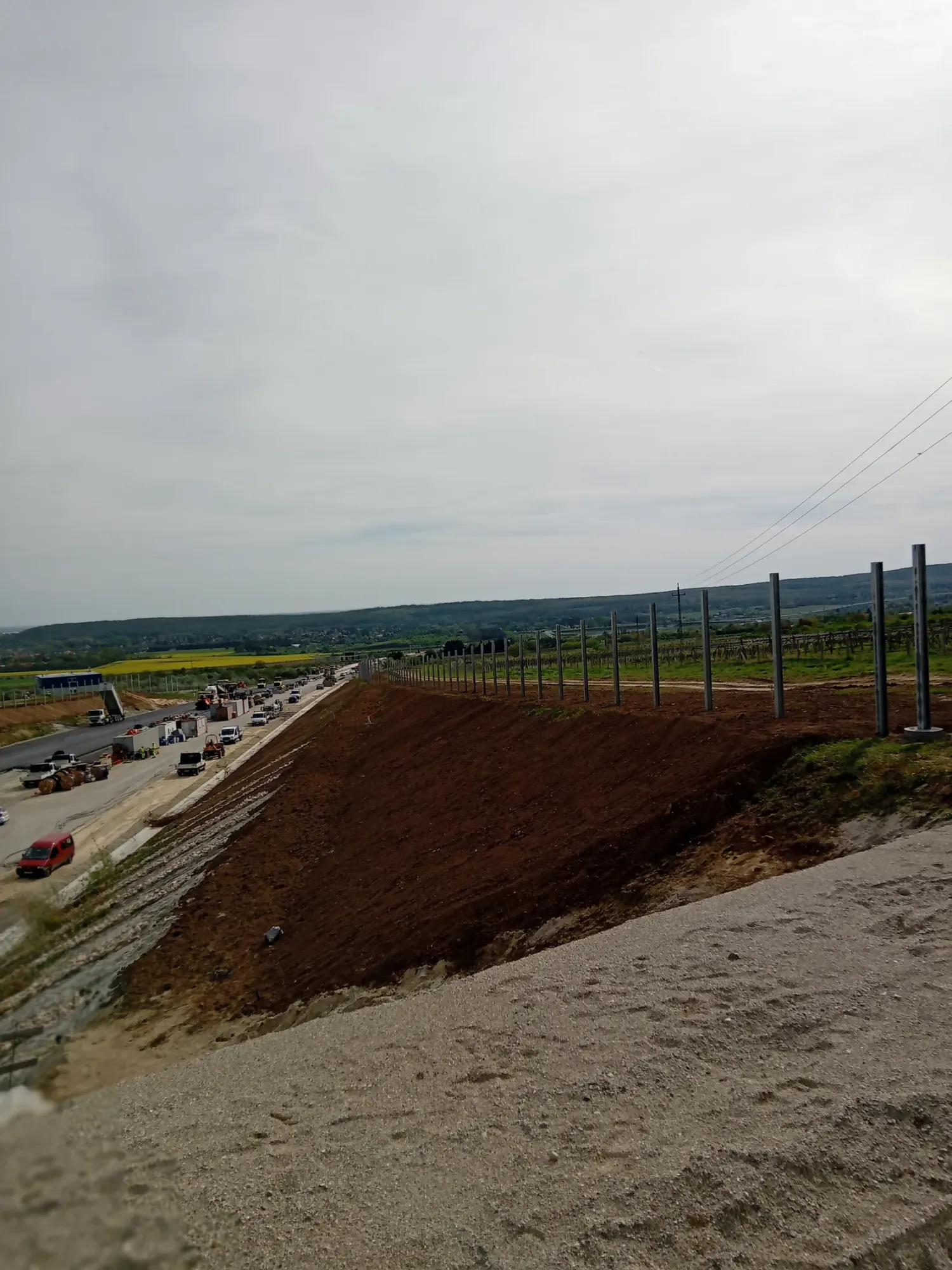 M85 autóút V. szakasz – XTR Akusztik-F Prizma, helyszíni fotó 1