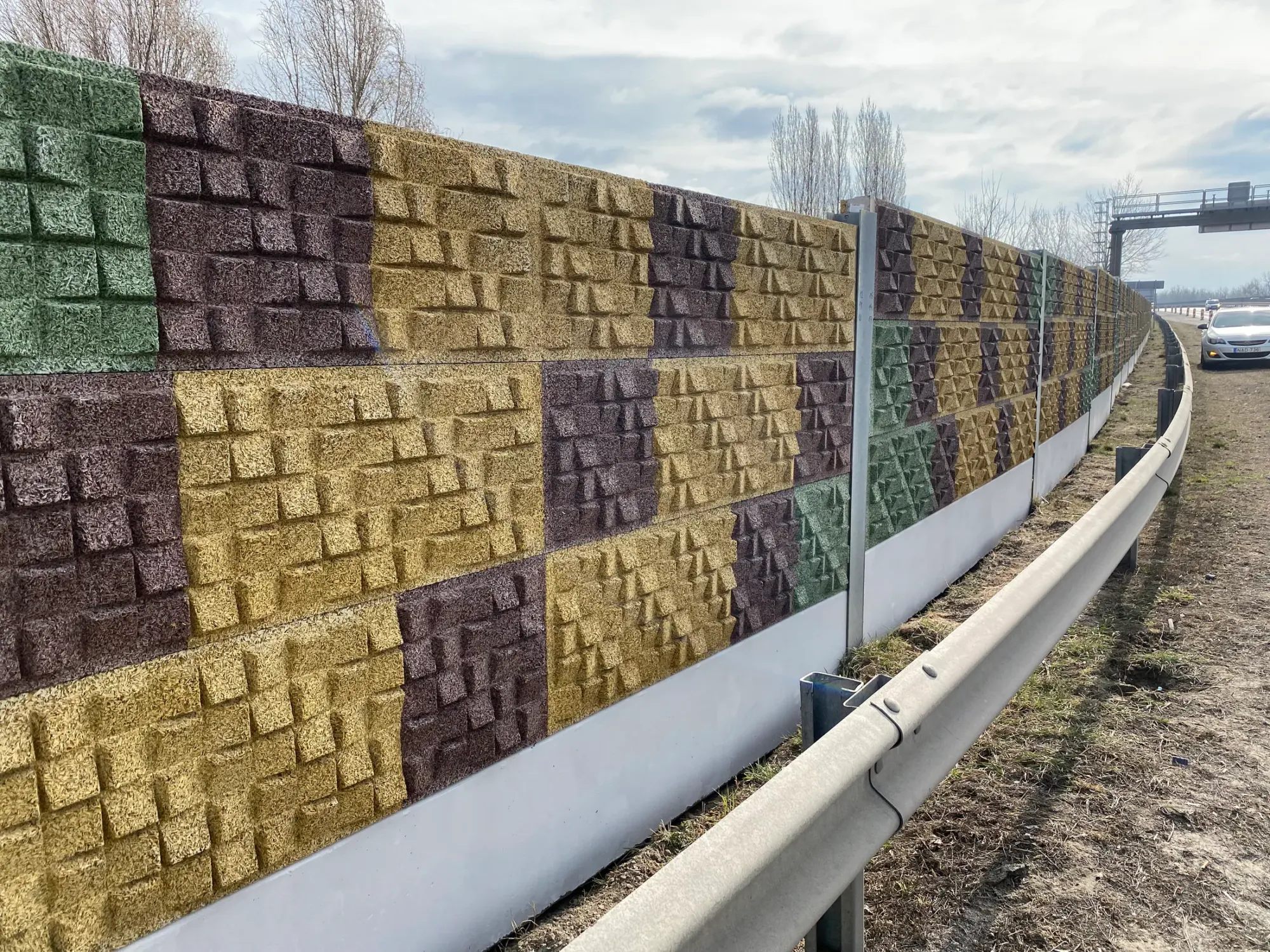 M0 autóút 73 csp lehajtóág – XTR Akusztik-F Prizma pixel, helyszíni fotó 2