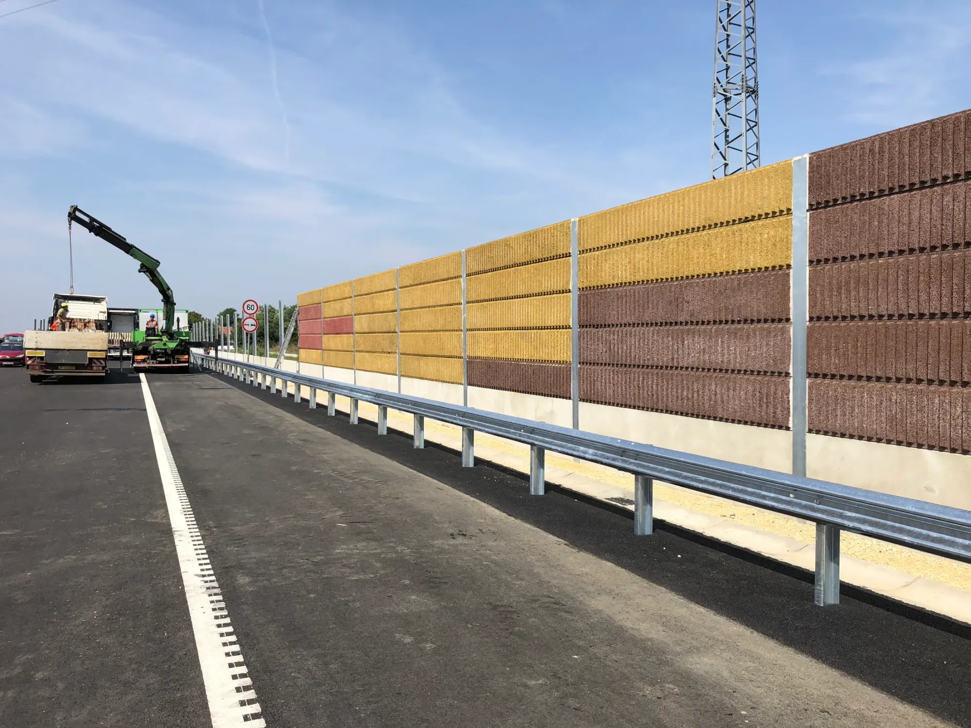 M4 autópálya Cegléd-Abony szakasz – XTR Akusztik-F, helyszíni fotó 2