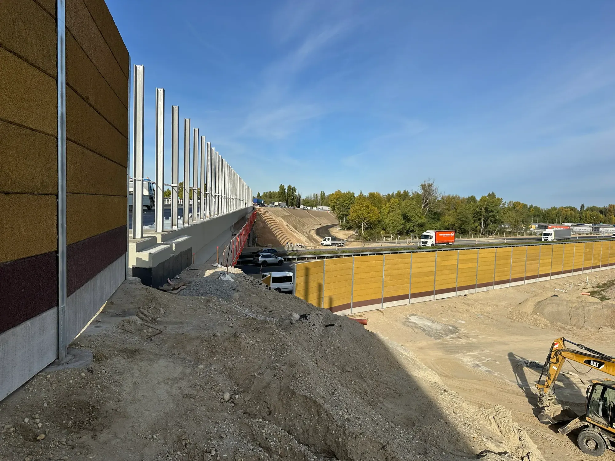 M44-M5 autópálya csomópont – XTR Akusztik-F, helyszíni fotó 2