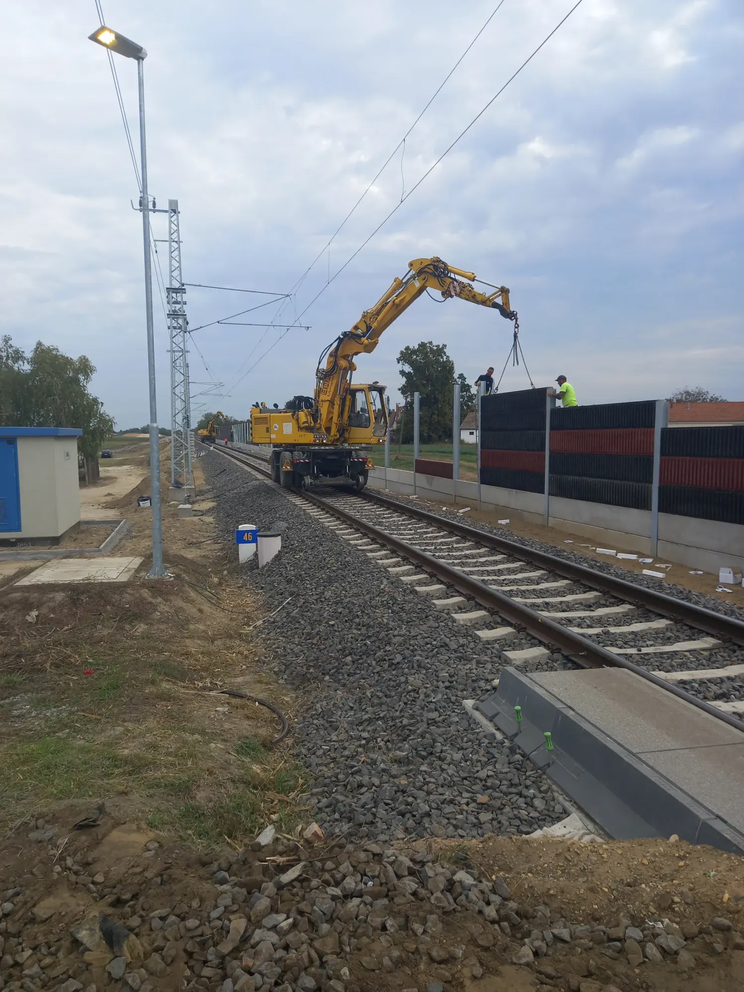 Szeged-Röszke vasútvonal – XTR Akusztik-F, helyszíni fotó 2