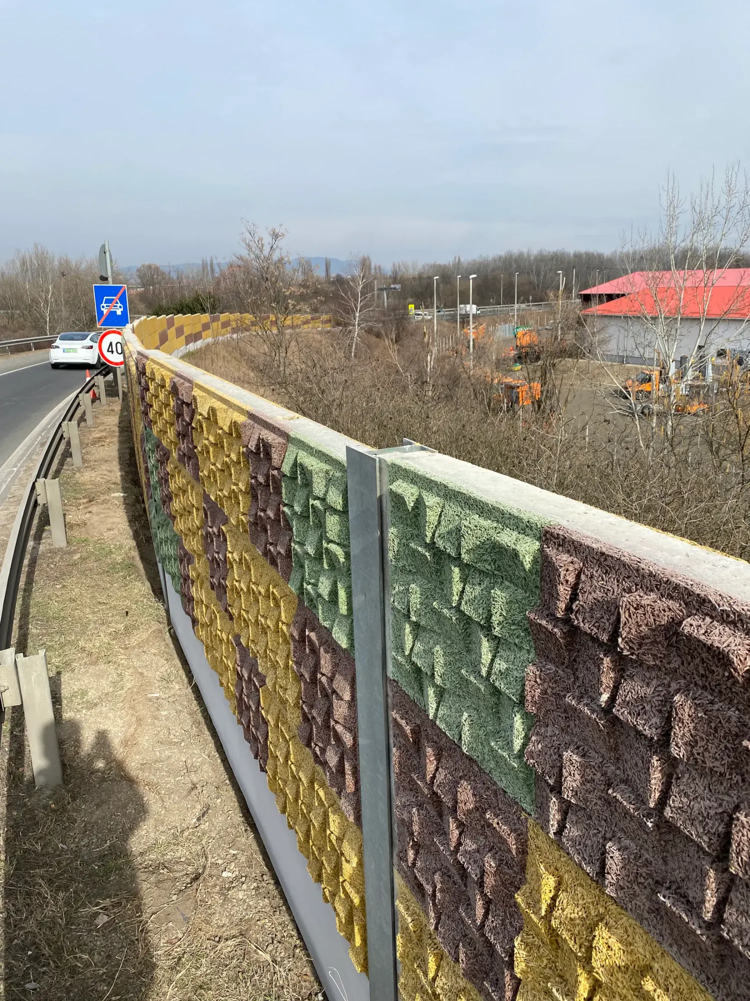 M0 autóút 73 csp lehajtóág – XTR Akusztik-F Prizma pixel, helyszíni fotó 3