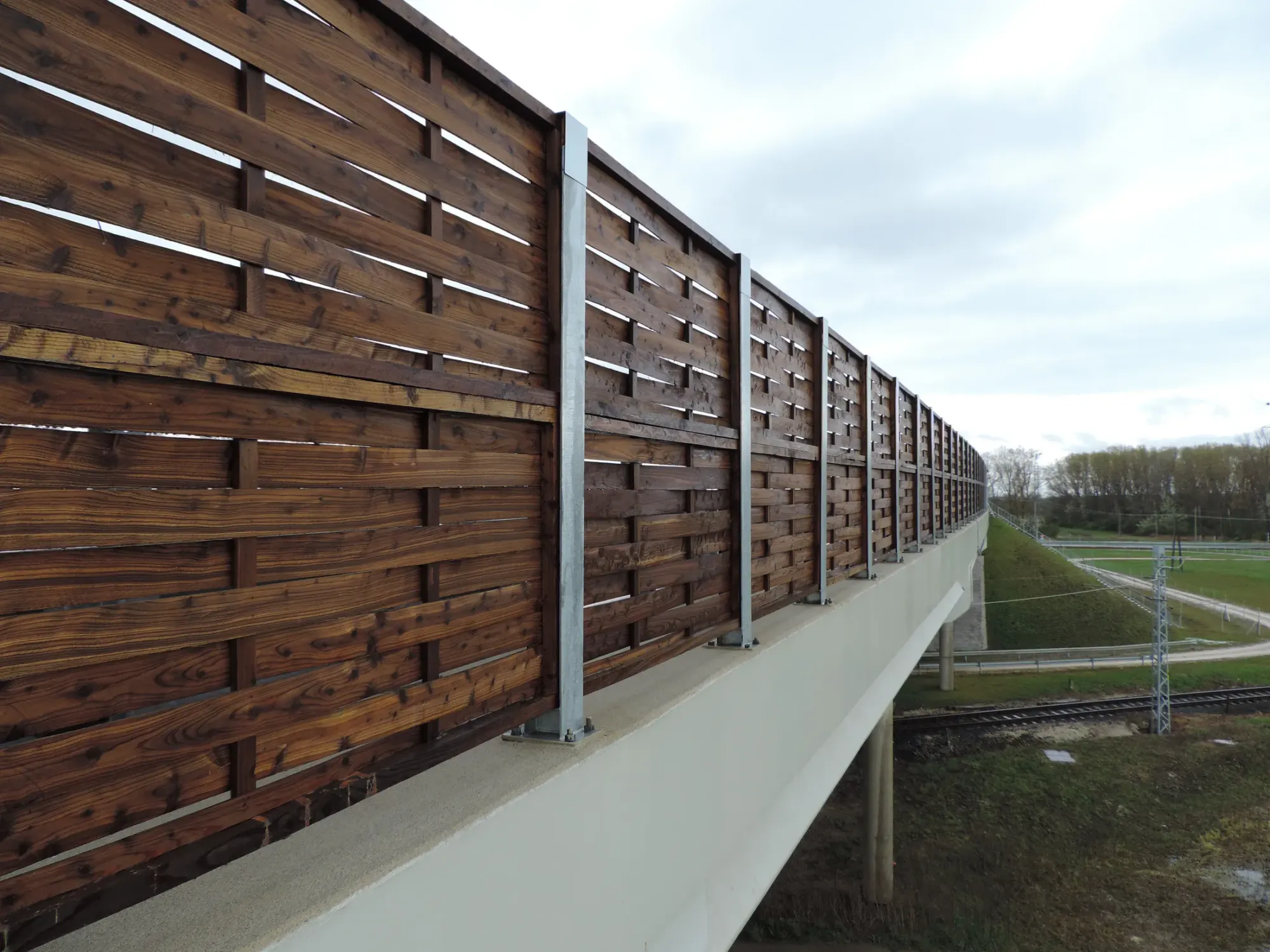 M76 II. szakasz madrterelő fal – FA Madár, helyszíni fotó 3