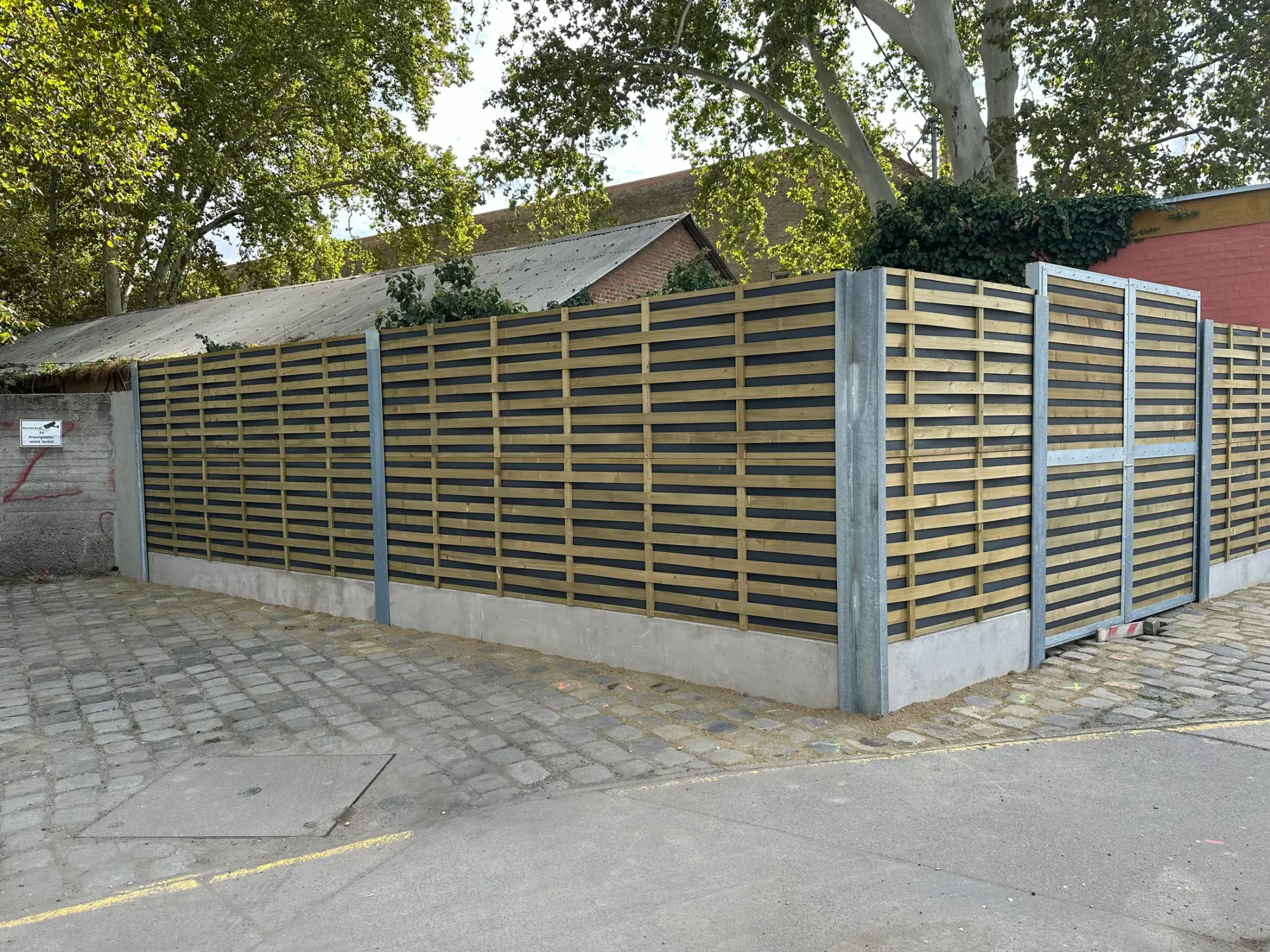 Budapest Meder utcai lakópark építés – Alu FA II, helyszíni fotó 4