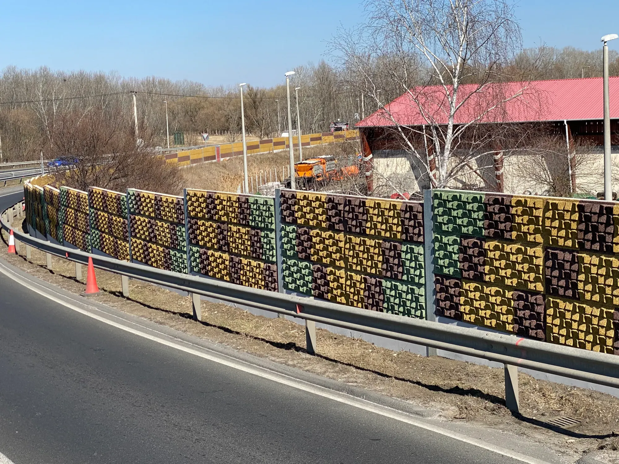 M0 autóút 73 csp lehajtóág – XTR Akusztik-F Prizma pixel, helyszíni fotó 4
