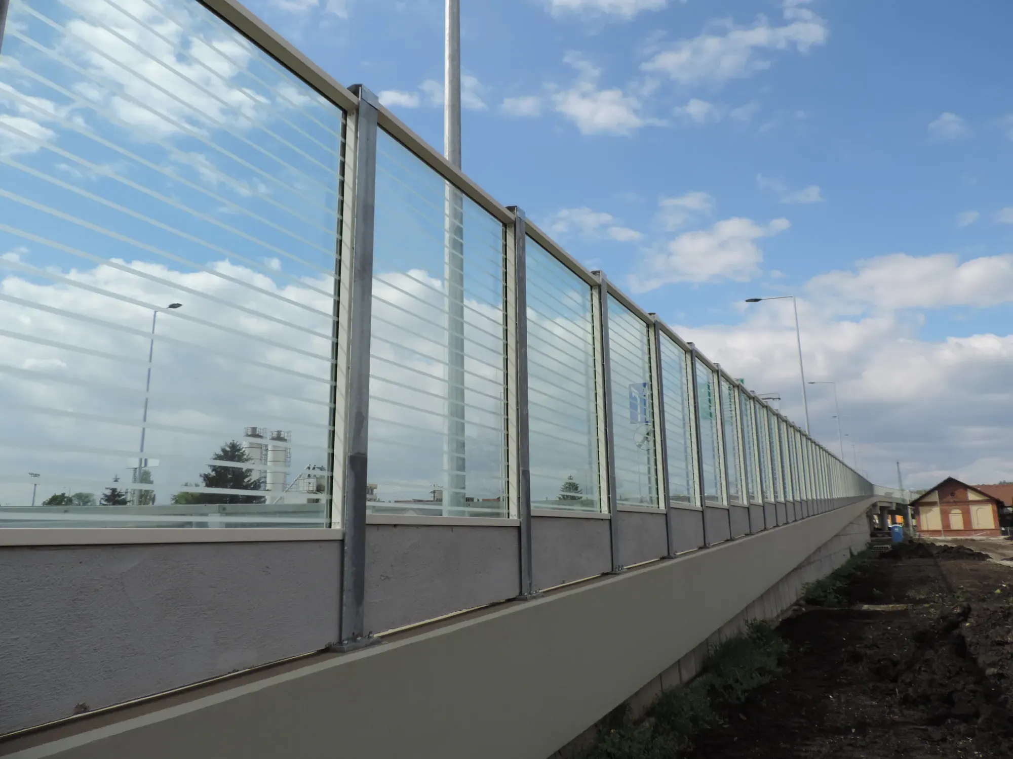 Miskolc Y híd – MDS üveg, helyszíni fotó 5