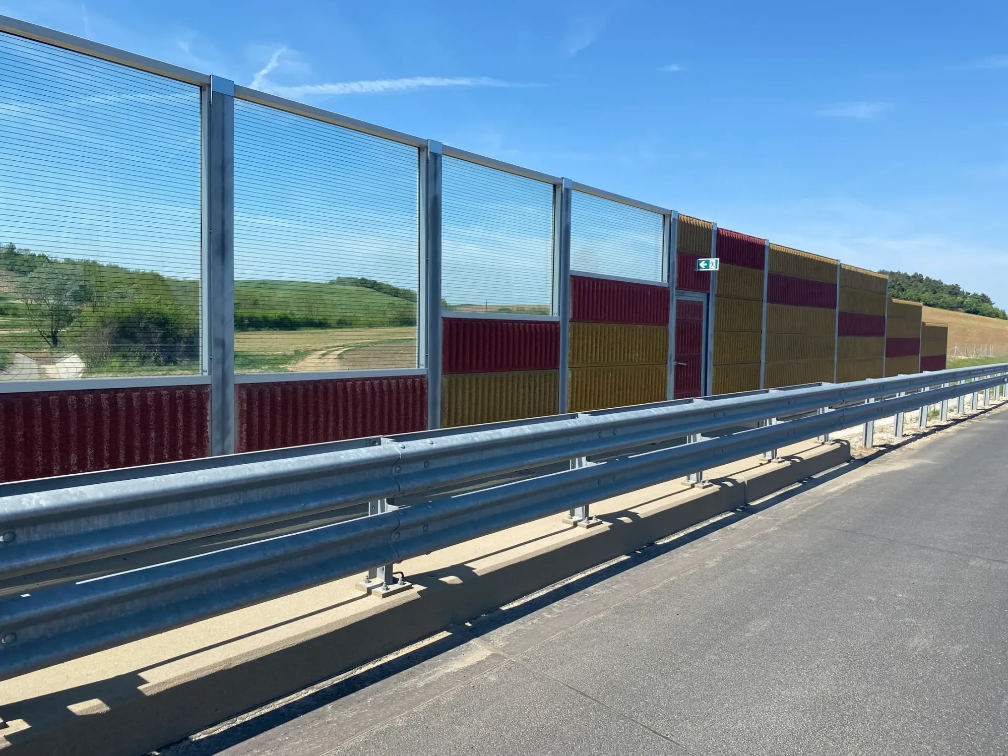 M30 autópálya Miskolc-Tornyosnémeti – XTR Akusztik-F, XTR Akusztik-2, MDS üveg, helyszíni fotó 5