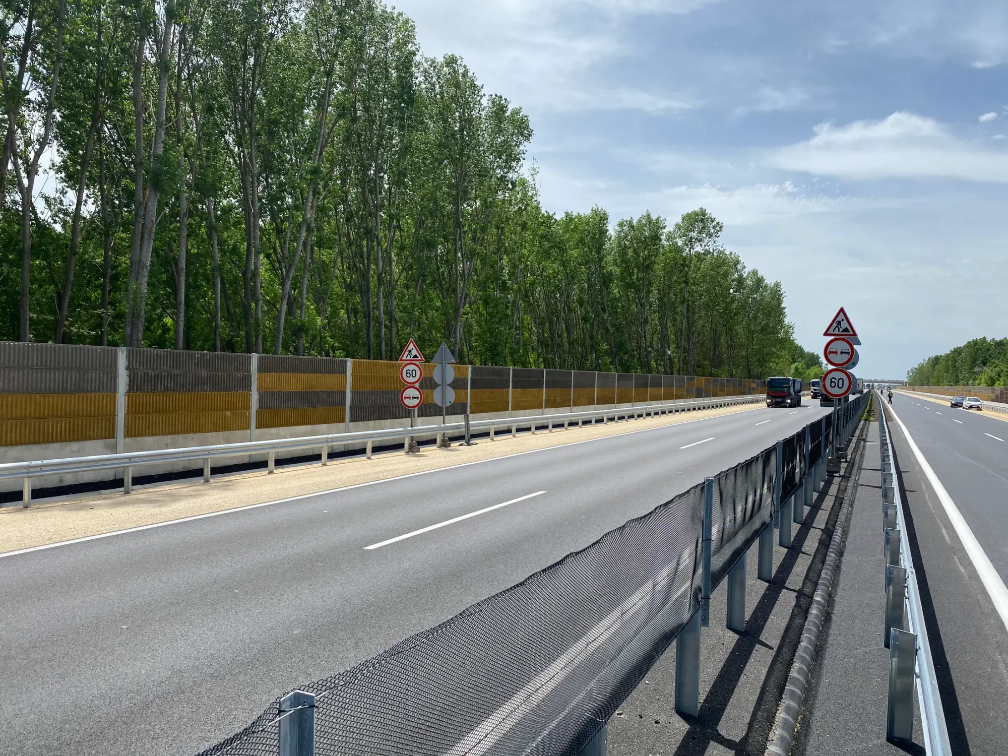M4 autópálya Cegléd-Abony szakasz – XTR Akusztik-F, helyszíni fotó 5