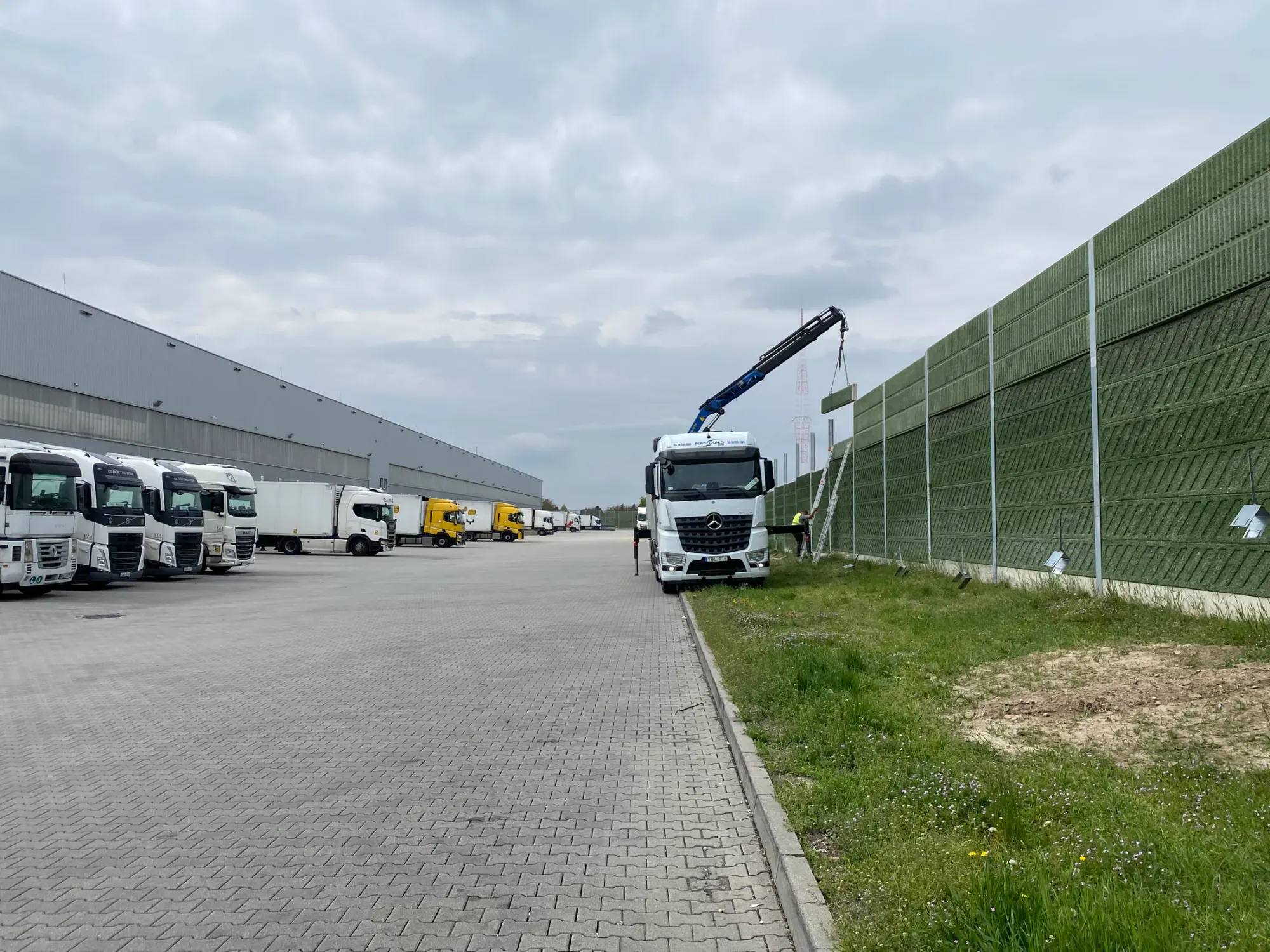 Szigetszentmiklós Lidl logisztikai központ – XTR Akusztik-F, helyszíni fotó 5
